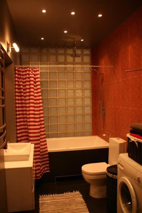 2 Room Apartment With Bath Riga Exteriör bild